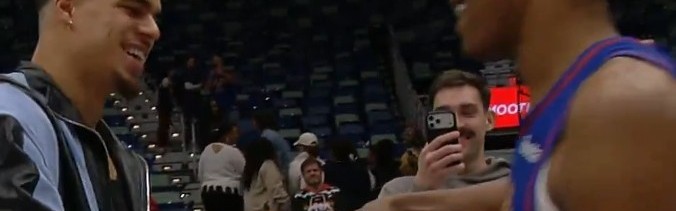 沃特森谈小波特现场观战：他是我兄弟 我爱他爱到死